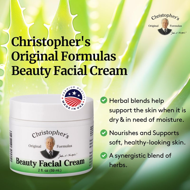 Christopher's Original Formulas Beauty Facial Cream, 2 oz (2 Pack) - Image 4